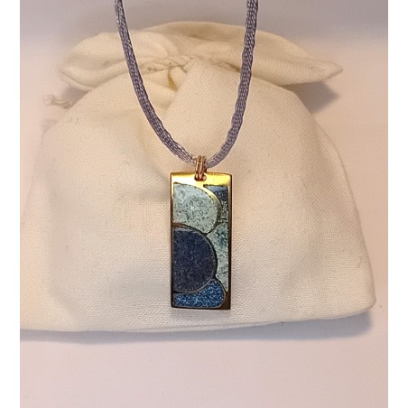 Pendentif émaillé Sabine