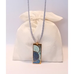 Pendentif émaillé Sabine