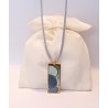 Pendentif émaillé Sabine