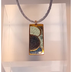 Pendentif émaillé Sabine