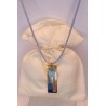 Pendentif bleu Dina