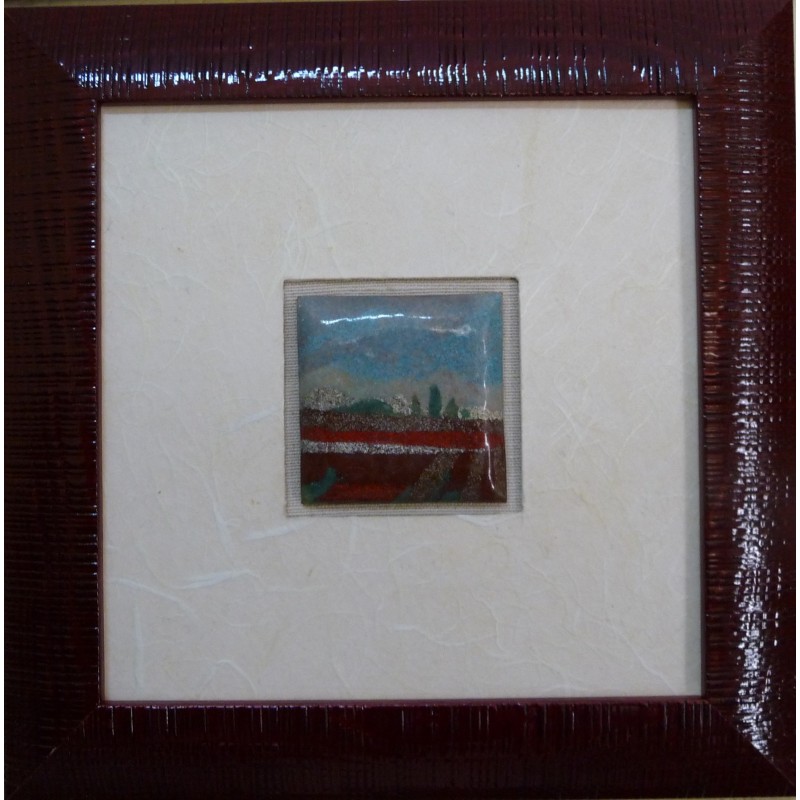 Tableau Campagne Rouge