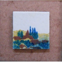 Tableau Village rose