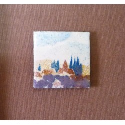 Tableau Paysage Rose