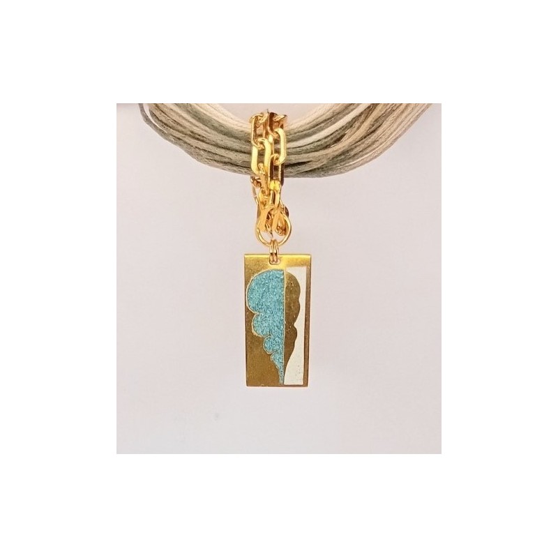 Pendentif émaillé Ludivine