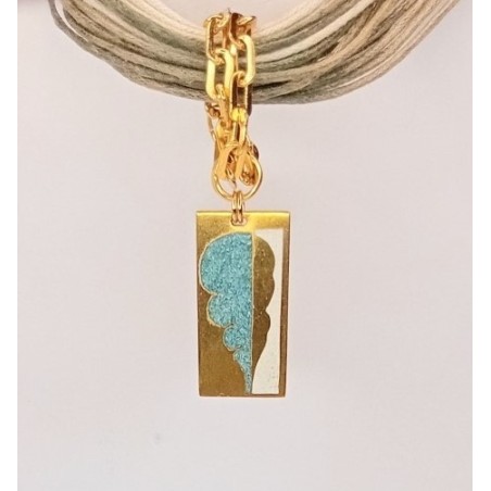 Pendentif émaillé Ludivine