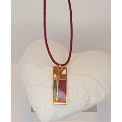 Pendentif émaillé Laurie