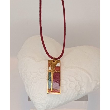 Pendentif émaillé Laurie