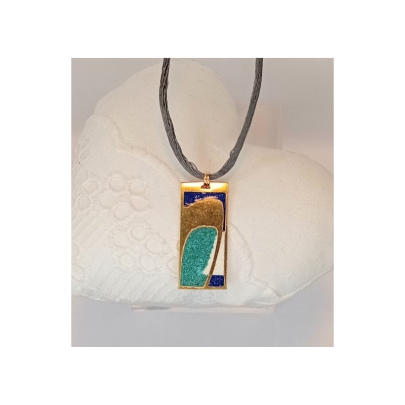 Pendentif émaillé Elisabeth