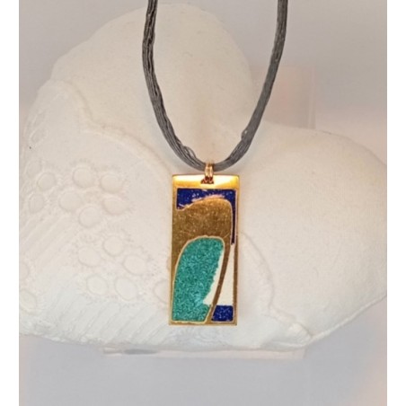 Pendentif émaillé Elisabeth