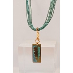 Pendentif émaillé Marion