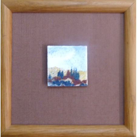 Tableau Les Toits Roses