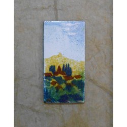 Tableau Montagne Dorée