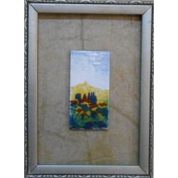 Tableau Montagne Dorée