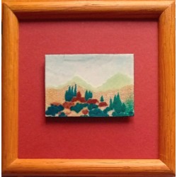 Tableau Montagne Verte