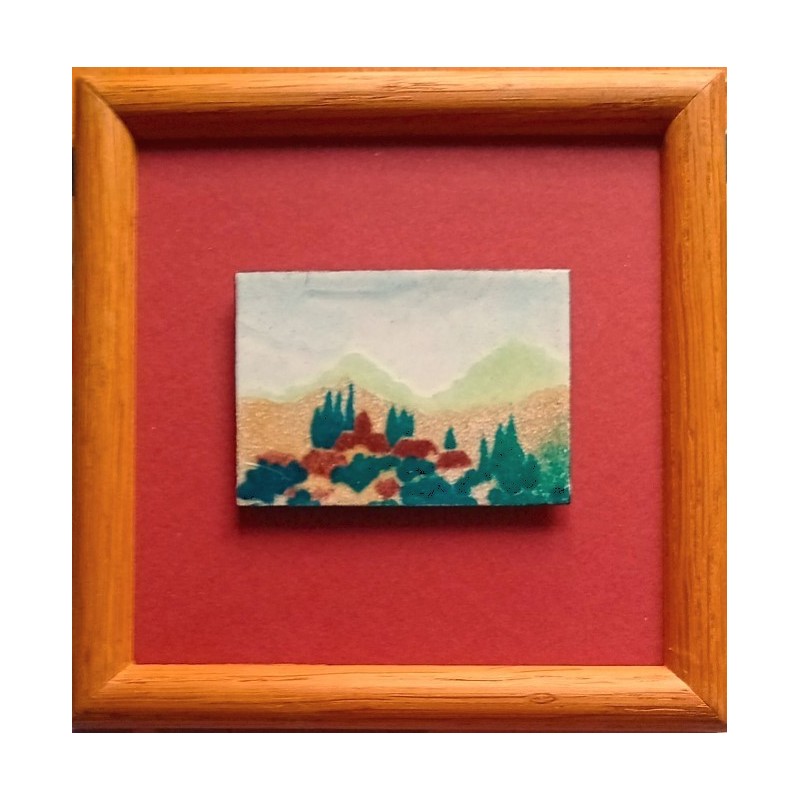 Tableau Montagne Verte