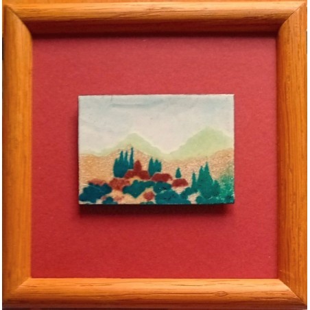 Tableau Montagne Verte