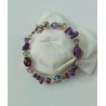 Bracelet violet Doriane